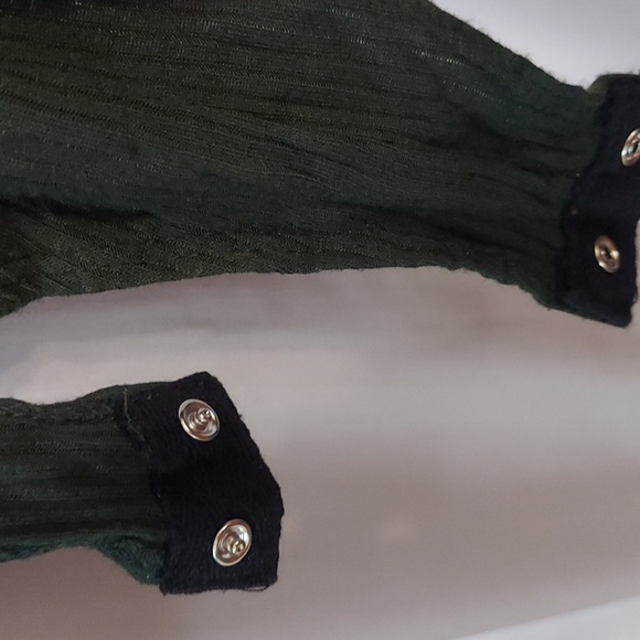 Pine Green Ribbed Body Suit - Picture 6 of 7